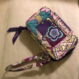 Vera Bradley Heather purple wallet wristlet